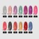 Gel nail polish, “shining Star”, reflective, 3 phase, 8ml, led/uv, red color (022)