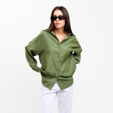 Women's shirt MIST, p. 44-46, green-4