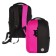 Youth backpack 42 x 28 x 14 cm, Grizzly, laptop department, black/pink