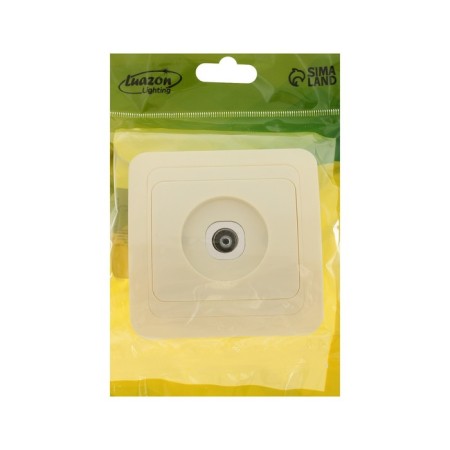 Orena Luazon Lighting "Orion" television socket, hidden, beige-3