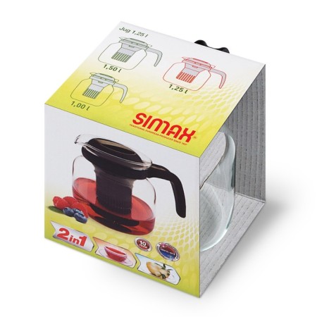 Simax Matura kettle, with a filter, 1 l-1