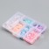 Beads in the box "Multi -colored" thread 0.8 mm 5 m 12x8.4x2.2 cm