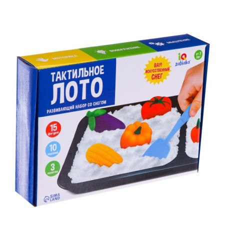 Developing snow set "Tactile lotto"-7