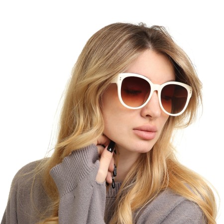 Women's sunscreen glasses "OneSun", UV 400, pipe 15 cm, lens 5.5x5 cm