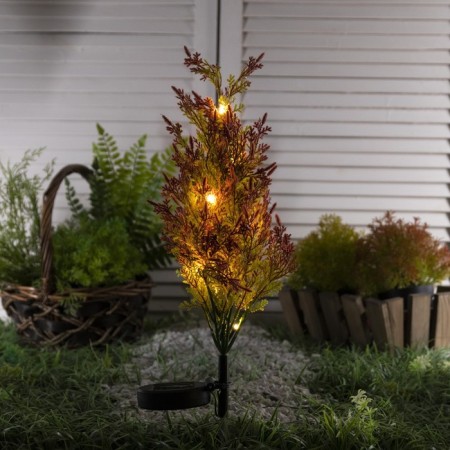 Garden lamp on the solar battery "Cyparis", 77 cm, 8 LED, glow warm white