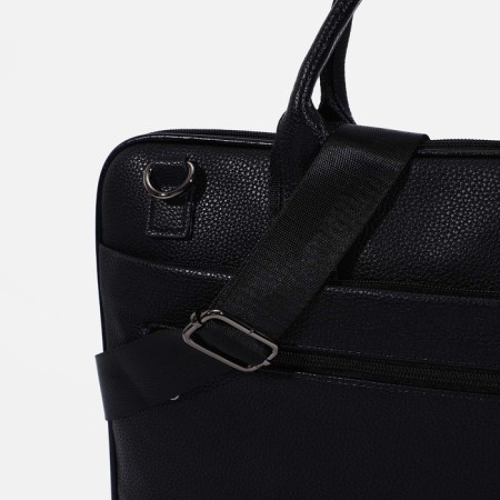 Male bag, black color-5