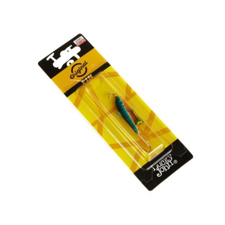 Balancir Lucky John Fin 4 + tee, 6 cm, color 53 blister-6