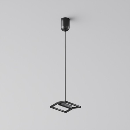 Components for textile suspension system Technical tra130sw-b, 4x4x120 cm, black color-1