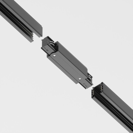 Direct Connector for the Technical TRA005C-31B overhead track system, 16.6x3.2x3.2 cm, black color-3