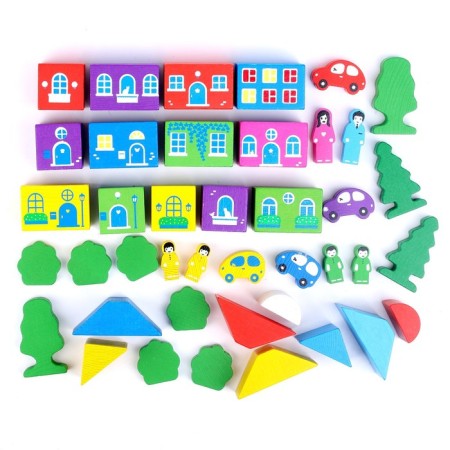 Designer "Color Town" large, 41 element-7
