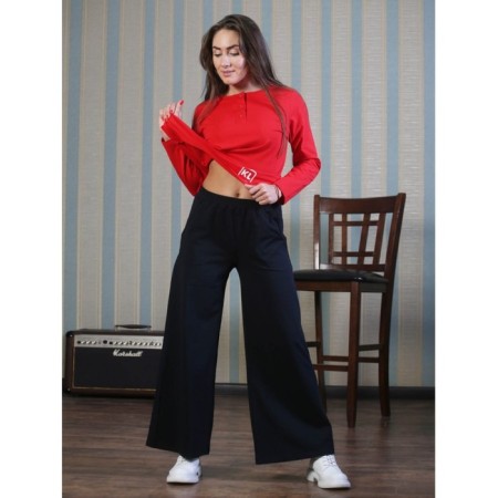 Trouser suit, size 54, red color-1