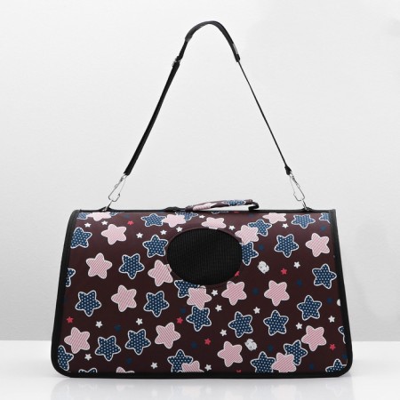 Animal bar bag "Star", size L, 53 x 21 x 29 cm, burgundy-1