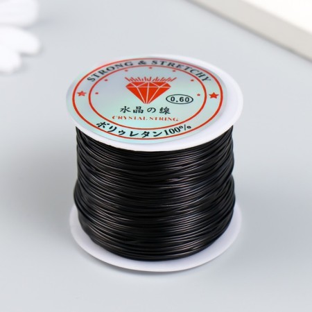 Biser "Astra" 0.6 mm, 30 m, black-3