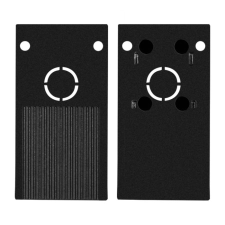 Connector-Ground-linen for the ARTE LAMP Linea-CCCESSORES A482006, 0.3x2.5x5 cm, black