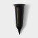 Vase, 650 ml, color black gold