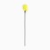 Pushwood teaser with a bell "firefly", yellow