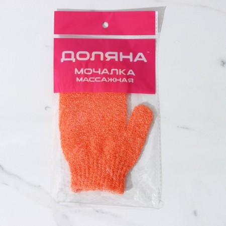 Washcloth - mittens of massage shares, 17 × 12 cm, color mix-6