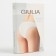 Panties female Braziliana seamless, white color, size L-KL (48-52)