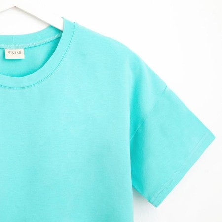 Women's T-shirt Minaku Regular Fit: Blue Color, Rr. 44-4