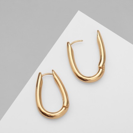 Earrings Metal "Bohemia" Divine Arph, Color Gold-3