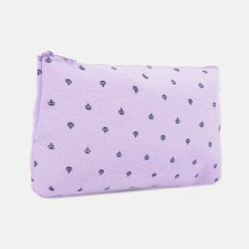 Lightning cosmetic bag, lilac color
