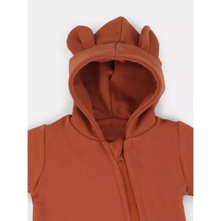 Children's jumpsuit with MOWBABY BALOO ears, height 74 cm, brown color-7