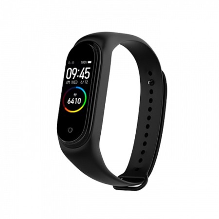 Fitness Bracelet Maxvi SB-01, IP65, alerts, an alarm clock, Shagomer, Black