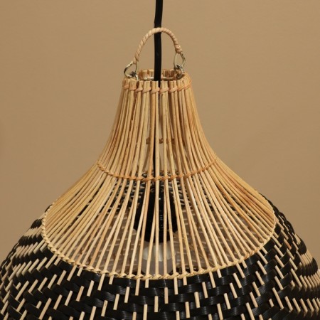 Ceiling Lamp from Rotan "Yudi", 1 × 120 W, E27, 60 × 60 × 40 cm-3