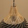 Ceiling Lamp from Rotan "Yudi", 1 × 120 W, E27, 60 × 60 × 40 cm