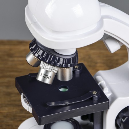 Microscope, increase in an increase in 450x, 200x, 80s, with backlight, white-4