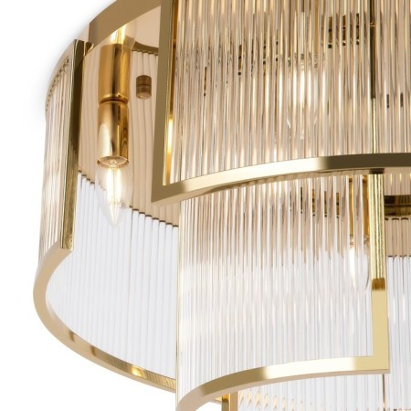 Ceiling Lamp Maytoni Mod174CL-09G, 9HE14, 60W, 65x65x33 cm, color gold-3