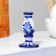 Candlestick, gzhel 6 cm