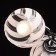 Ceiling chandelier "Grace" 4x60W E27 Nickel 61x30x18cm