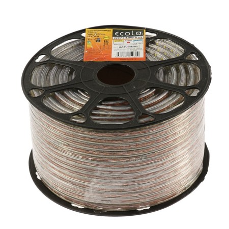 Ecola LED strip 12 × 7 mm, 100 m, IP68, SMD2835, 60 LED/m, 4.8 W/m, 220 V, 4200K