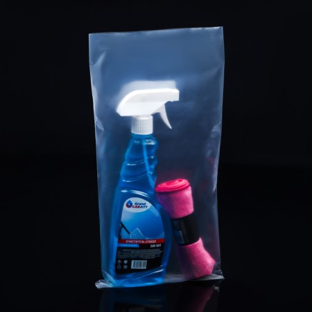 Set of glasses and mirrors Grand Caratt, glass cleaner + microfiber-5
