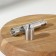 Mill for spices of the share "elite", 15 × 3 cm, metal mechanism, silver color