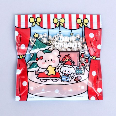 Gift package, with zip-lock fastener 13.5 x 13.5 cm-3