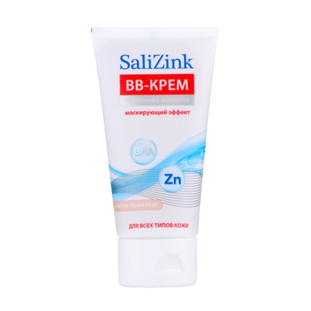 BB-cream with a tinting effect for problem skin Salizink Tone 01 light-beige, 50 ml-1