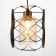 Lamp Bayerlux 2086/1bk E27 40W black 13x13x100 cm