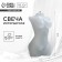 Interior candle "Women's figure", white
