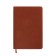 Leduced Diary A5, 140l, Cage, leatherette, elastic band, black cut, brown