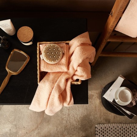 Tensor towel economy and I 30x60 cm, peach mokko color, 100% cotton, 350 g/m2-9