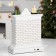 LED figure "Wonderful fireplace", 26x10x18 cm, music, aah3, USB, glow warm white