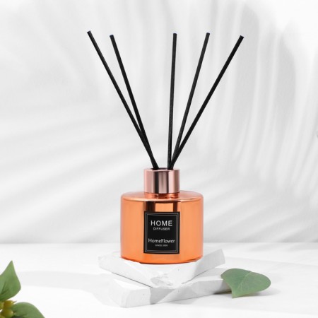 Aromatic "Home" diffuser, 120 ml, changryl, pink gold-1