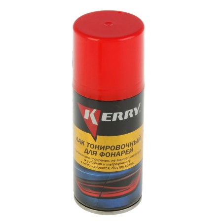 Kerry varnish for tinting lamps, red, 210 ml, aerosol