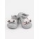 Botins-knees children's first step car with a breathing sole, size 24, color gray