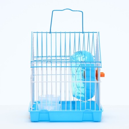 Rodent cell equipped RT-2T, 22 x 16 x 20 cm, blue-2