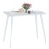 Dining table "C 6", 900 × 540 × 740 mm, white color