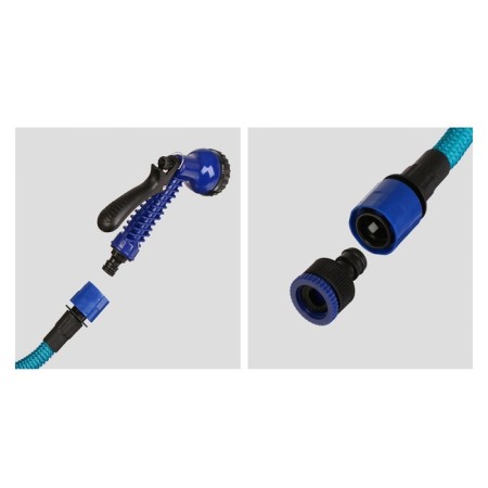 Polivot stretch stretching from 7.5 to 22.5 m, latex, quick -set, with watering gun and fitting, Greengo-3
