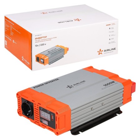 Inverter 12V-220V, 1000 W AIRLINE API-1000-07